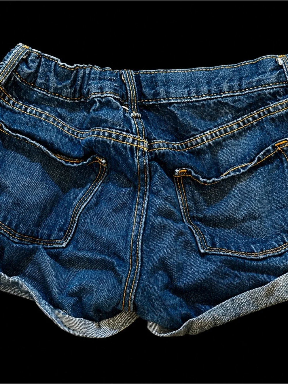 Old Navy Distressed Cuffed Denim Shorts | Women’s Size 14